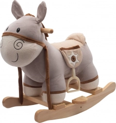 Hojdací plyšový somárik s melódiou PlayTo CZ/SK