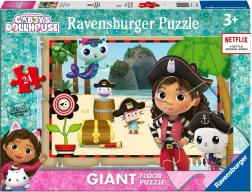 Puzzle 24 dielikov gigant – GABBY mačací domček od Ravensburger