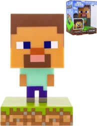 Stolná lampička Minecraft Steve