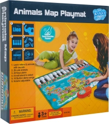 Interaktívna hudobná podložka Klávesy Svet zvierat