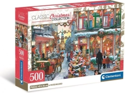 Clementoni puzzle 500 dielikov Compact Joy of Christmas