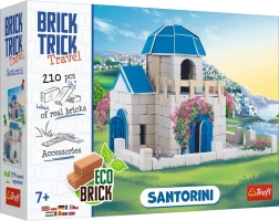Stavebnica z tehál BRICK TRICK Travel Santorini, 210+ dielikov