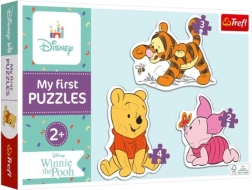 Baby puzzle MEDVEDÍK PÚ 3v1 (2, 3 a 4 dieliky) – Trefl