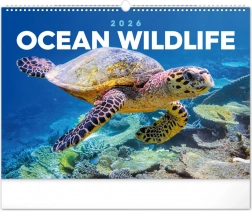 Nástenný kalendár Podmorský svet 2026