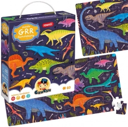 Puzzle CzuCzu Grr Dinosaury 60 dielikov