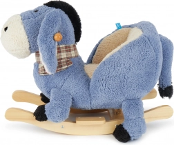 Bieco hojdací oslík s mäkkým sedadlom