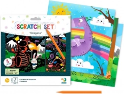 dodo škrabacie obrázky draci 20 × 20 cm