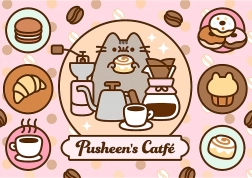 Puzzle 500 dielikov – PUSHEEN v kaviarni Trefl