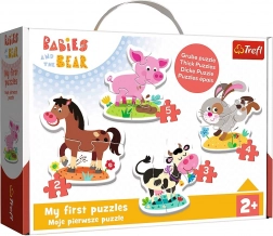 Puzzle Baby Classic: Na farme