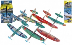 Hádzačie penové lietadlo 18 cm – mix druhov