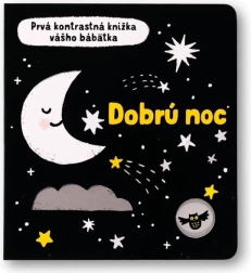 Dobrú noc – prvá kontrastná knižka pre bábätko