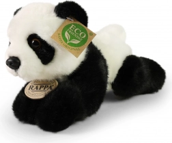 Plyšová panda ležiaca 20 cm ECO‑FRIENDLY RAPPA