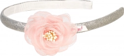 Čelenka do vlasov s tylovou ružou
