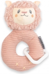 Plyšové hrkálka New Baby lama