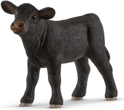 Schleich Farm World čierne anguské teľa - 1 kus