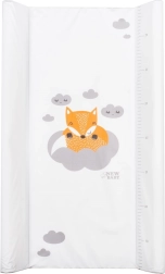 Prebaľovacia podložka New Baby líška 80 × 50 cm biela