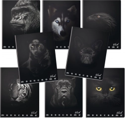 Školský zošit A4 Monocromo čierny