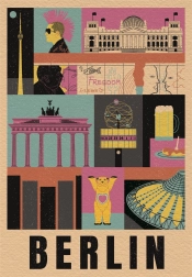 CLEMENTONI Puzzle Style in the City: Berlín 1000 dielikov