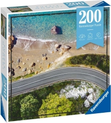 RAVENSBURGER Puzzle Moment: Plážová cesta 200 dielikov