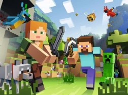 Puzzle Minecraft 100 dielikov