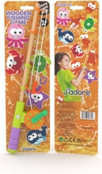 Drevená hra rybárčenie – Oranžová