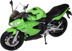 Model motocykla Kawasaki Ninja 650R 1:10 zelený