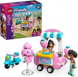 Lego Friends stánok s cukrovou vatou a skútrom