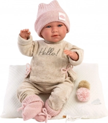 Bábika Mimi plačúca s vankúšikom 42 cm