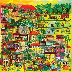 Puzzle Život v Ázii 1023 dielikov MAGNOLIA