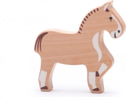 Bajo vidiecky statok – kôň z bukového dreva