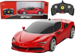 Diaľkovo ovládané auto RASTAR 1:18 FERRARI SF90 Stradale červené