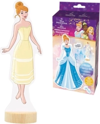 Magnetické prezliekanie s omaľovánkou DISNEY Princezné