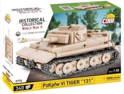Stavebnica tanku PzKpfw VI TIGER 131 v mierke 1:48
