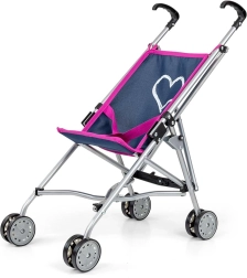 Milly Mally kočík pre bábiky Julia Prestige Navy