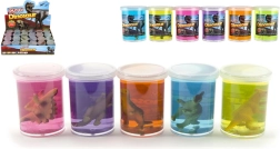Sliz s dinosaurom 80 g - 1 kus