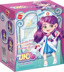 QMAN UNA Series šatníková skriňa – doktorka stavebnica pre deti