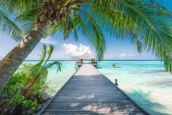 Puzzle RAVENSBURGER Dychberúce Maldivy 4000 dielikov