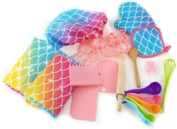 Plejo detská sada na pečenie s dúhovým motívom