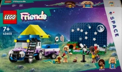 lego friends karavan s mobilnou hvezdárňou