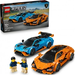 lego speed champions lamborghini revuelto a huracán sto – dvojitý set pretekárskych áut