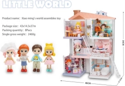 Domček pre bábiky s príslušenstvom