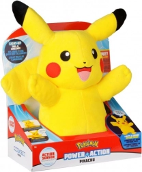Interaktívny plyšák POKÉMON Pikachu Power Action so svetlami a zvukmi