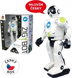 Interaktívny robot Zigy čierna