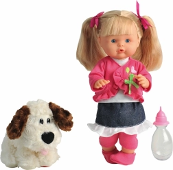 Bábika Nena hovoriaca so psíkom