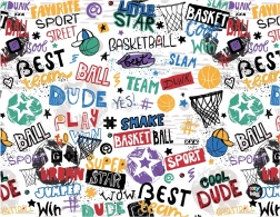 Ubrus na výtvarnú výchovu 65 × 50 cm Šport