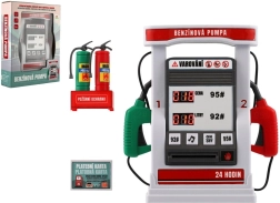 Detská benzínová pumpa na batérie so zvukom a svetlom