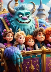 Puzzle Bluebird Za dobrodružstvom 104 dielikov