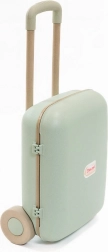 Detský cestovný kufor z eko materiálu DOLONI, zelený