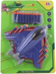 Vystreľovacie lietadlo s penovými nábojmi