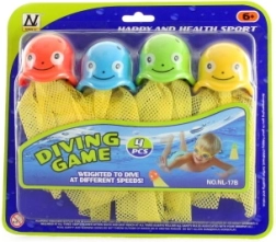 Chobotničky na potápanie – sada 4 kusov